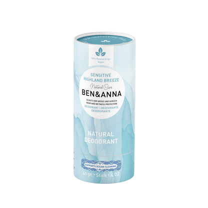 Ben & Anna Deodorants for sensitive skin