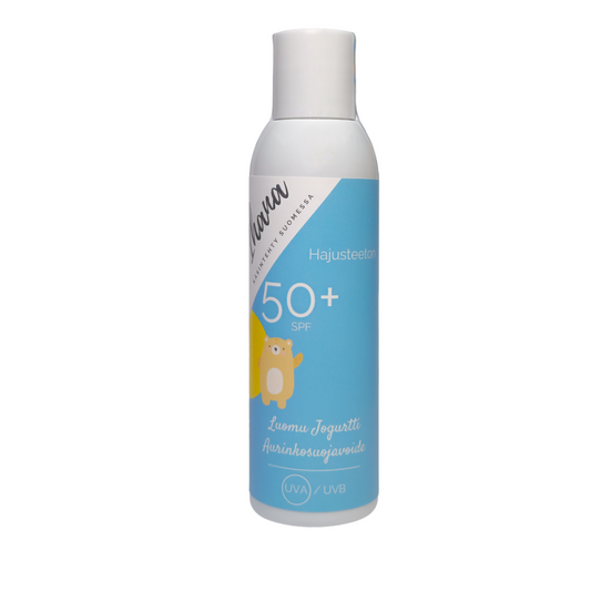 Ihana Luonto Unscented Organic Yogurt Sunscreen SPF50+ 150ml