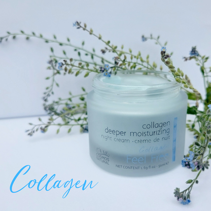Feel Free Collagen Deeper Moisturising Night Cream 50ml