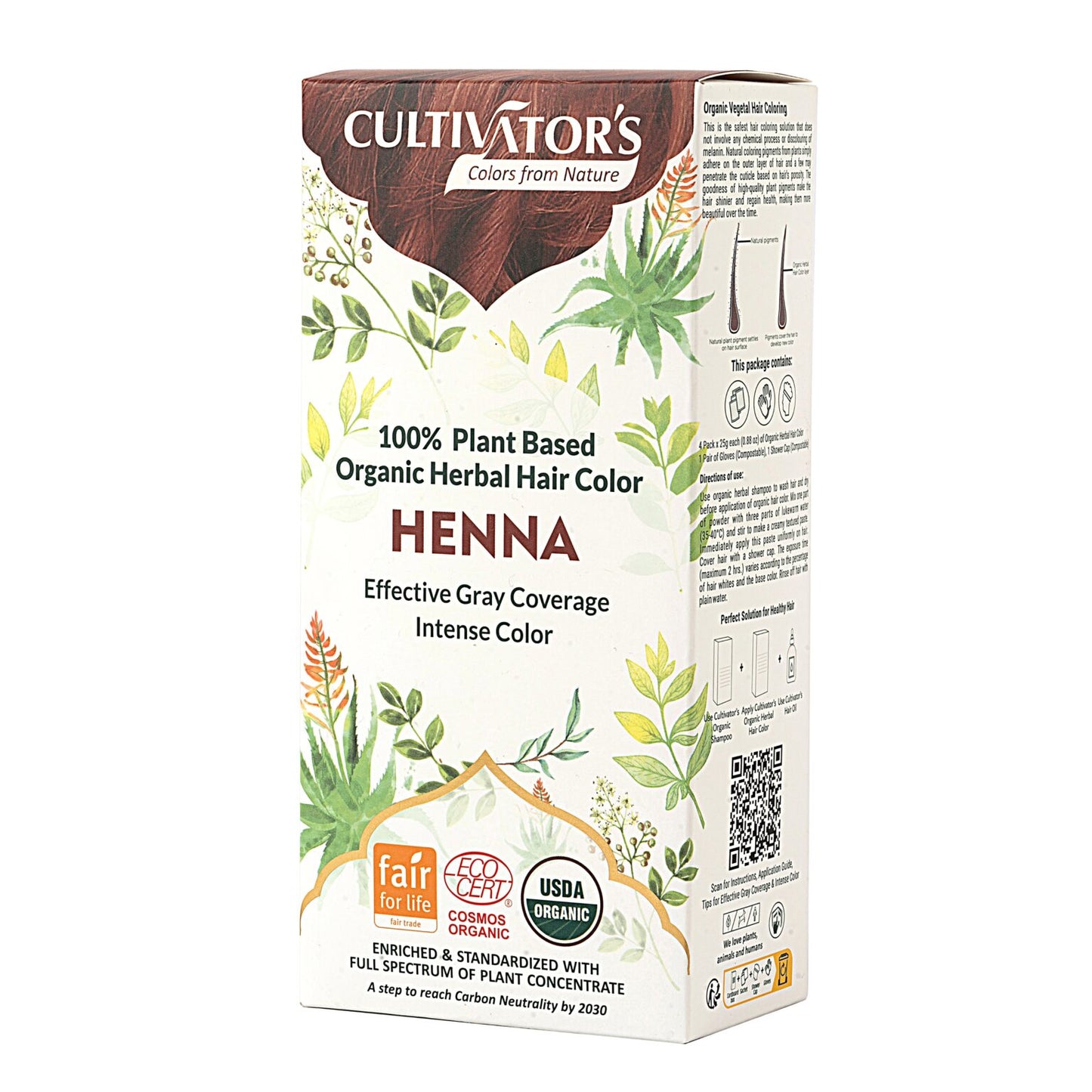 Cultivator's Herbal Hair Colour 100g